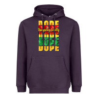 Plum unapologetically dope cowgirl Heavyweight Hoodie - CowGirlArtShop