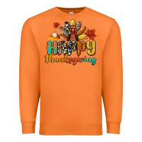 Carrot happy thanksgiving Premium Sweatshirt - CowGirlArtShop