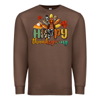 Chestnut happy thanksgiving Premium Sweatshirt - CowGirlArtShop