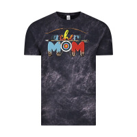 Cloud Black archery mom Vintage Tee - MaliasSmallBusiness