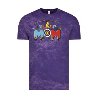 Cloud Purple archery mom Vintage Tee - MaliasSmallBusiness