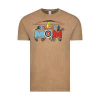 Vintage Coffee archery mom Vintage Tee - MaliasSmallBusiness