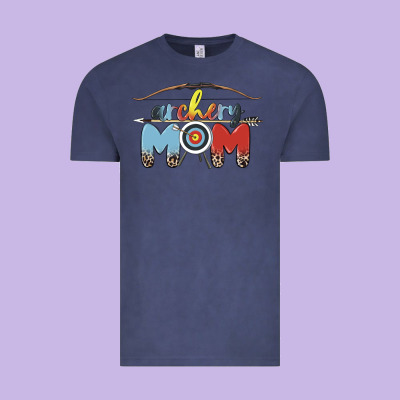 Archery Mom Vintage Tee Designed By Maliassmallbusiness