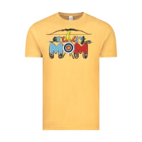 Vintage Mustard archery mom Vintage Tee - MaliasSmallBusiness