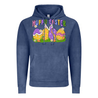 Vintage Denim hoppy easter Vintage Hoodie - MaliasSmallBusiness