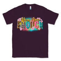 Plum you are enough Classic Tee - NancyCooperArtShop