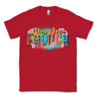 Red you are enough Classic Tee - NancyCooperArtShop