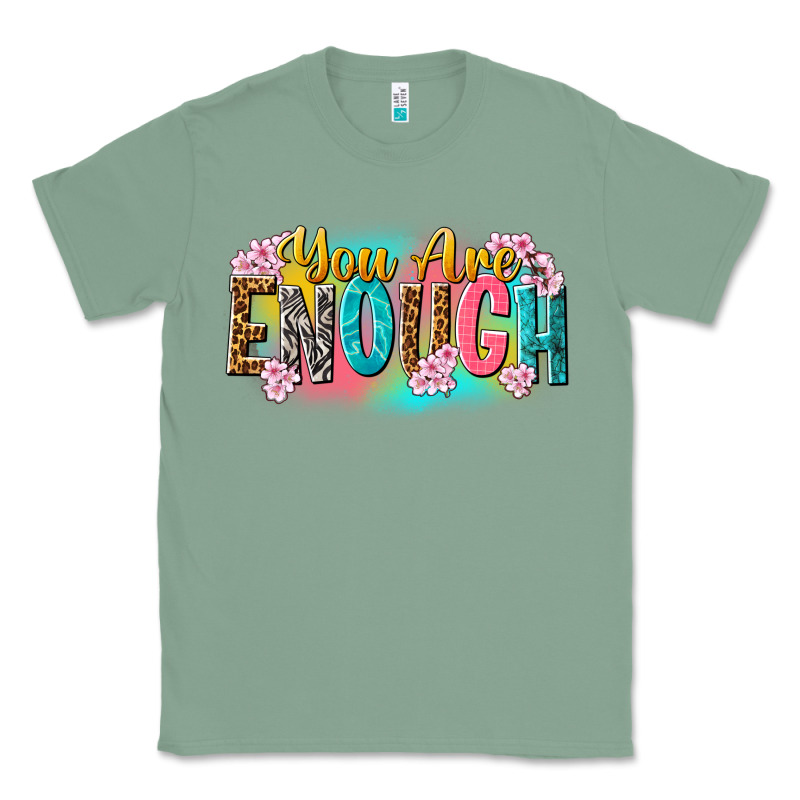 You Are Enough Classic Tee by NancyCooperArtShop | Teevron