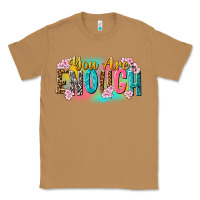 Toasted Coconut you are enough Classic Tee - NancyCooperArtShop