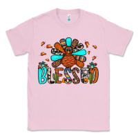 Bubblegum Pink blessed turkey Classic Tee - JahusDesignShop