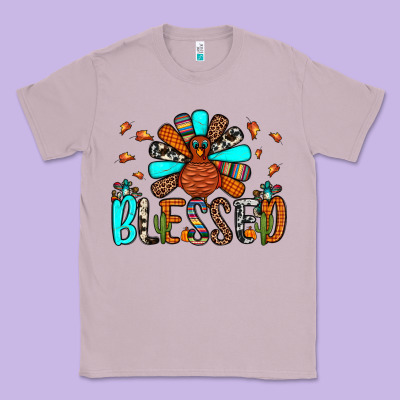 Blessed Turkey Classic Tee Designed By Jahusdesignshop