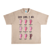 French Oak god says i am bible verse stanley Urban Heavy Tee - MaliasSmallBusiness