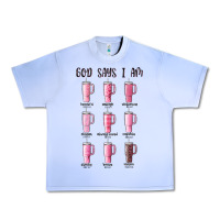 Grape Ice god says i am bible verse stanley Urban Heavy Tee - MaliasSmallBusiness
