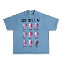 Pebble Blue god says i am bible verse stanley Urban Heavy Tee - MaliasSmallBusiness