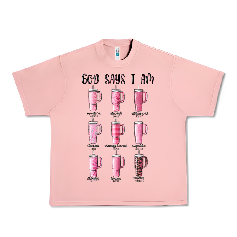 God Says I Am Bible Verse Stanley Urban Heavy Tee by MaliasSmallBusiness | Teevron