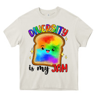 Cream diversity is my jam Heavy Core Tee - Artiststas