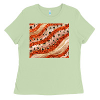 Matcha orange glitter Ladies Tee - JahusDesignShop