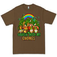 Cacao hangin with my gnomes with rainbow Premium Tee - AdoDesignShop