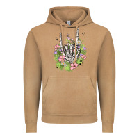 Vintage Camel skeleton flowers Vintage Hoodie - MaliasSmallBusiness