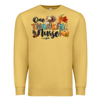 Antique Gold one thankful nurse Premium Sweatshirt - CowGirlArtShop