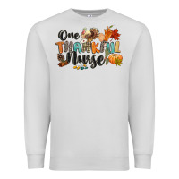Dove Grey one thankful nurse Premium Sweatshirt - CowGirlArtShop