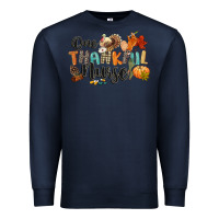 Navy one thankful nurse Premium Sweatshirt - CowGirlArtShop