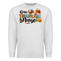 Oatmeal Heather one thankful nurse Premium Sweatshirt - CowGirlArtShop