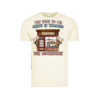 Vintage Arctic the way to my heart is through the bookstore Vintage Tee - MaliasSmallBusiness