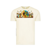 Hippie Soul Leopard Sunflower Vintage Tee | Teevron