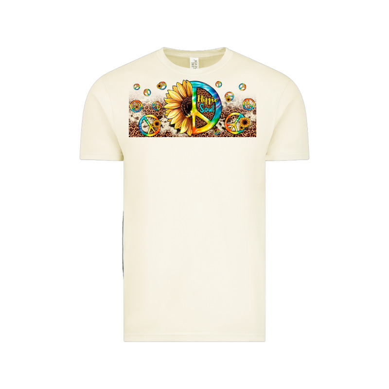 Hippie Soul Leopard Sunflower Vintage Tee by JahusDesignShop | Teevron