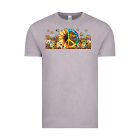 Vintage Zinc hippie soul leopard sunflower Vintage Tee - JahusDesignShop