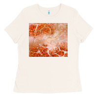 Bone orange glitter Ladies Tee - JahusDesignShop
