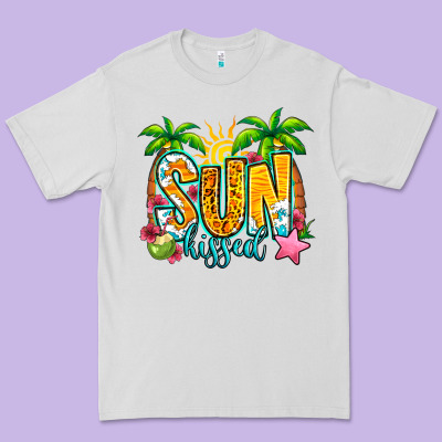 Sun Kissed Summer Premium Tee Designed By Jasminsmagicworld