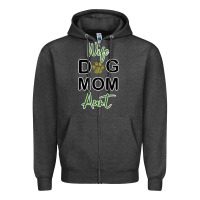 Charcoal Heather Wife Dog Mom Aunt Zipper Hoodie - Bettercallsaul