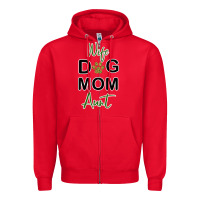Red Wife Dog Mom Aunt Zipper Hoodie - Bettercallsaul