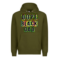 Army Green dope black dad Premium Hoodie - CowGirlArtShop