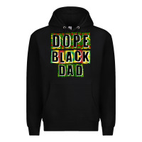 Black dope black dad Premium Hoodie - CowGirlArtShop