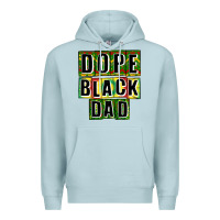 Blue Mist dope black dad Premium Hoodie - CowGirlArtShop