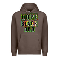 Coffee dope black dad Premium Hoodie - CowGirlArtShop