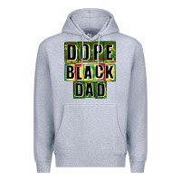 Heather Grey dope black dad Premium Hoodie - CowGirlArtShop