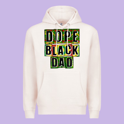 Dope Black Dad Premium Hoodie Designed By Cowgirlartshop