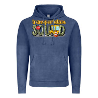 Vintage Denim transportation squad Vintage Hoodie - MaliasSmallBusiness