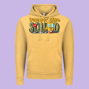 Transportation Squad Vintage Hoodie Designed By Maliassmallbusiness
