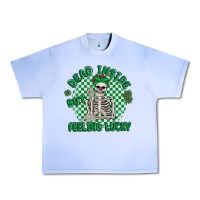 Grape Ice dead inside but feeling lucky Urban Heavy Tee - MaliasSmallBusiness