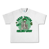 Lunar Rock dead inside but feeling lucky Urban Heavy Tee - MaliasSmallBusiness