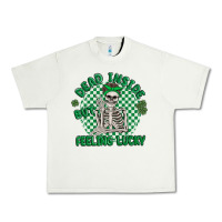 Pistachio dead inside but feeling lucky Urban Heavy Tee - MaliasSmallBusiness