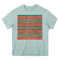 Arona christmas stripes seamless pattern Heavy Core Tee - BundleAndBundleShop