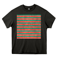 Asphalt christmas stripes seamless pattern Heavy Core Tee - BundleAndBundleShop