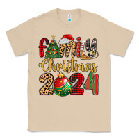 Mushroom family christmas 2024 Classic Tee - MaliasSmallBusiness