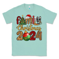 Seafoam family christmas 2024 Classic Tee - MaliasSmallBusiness